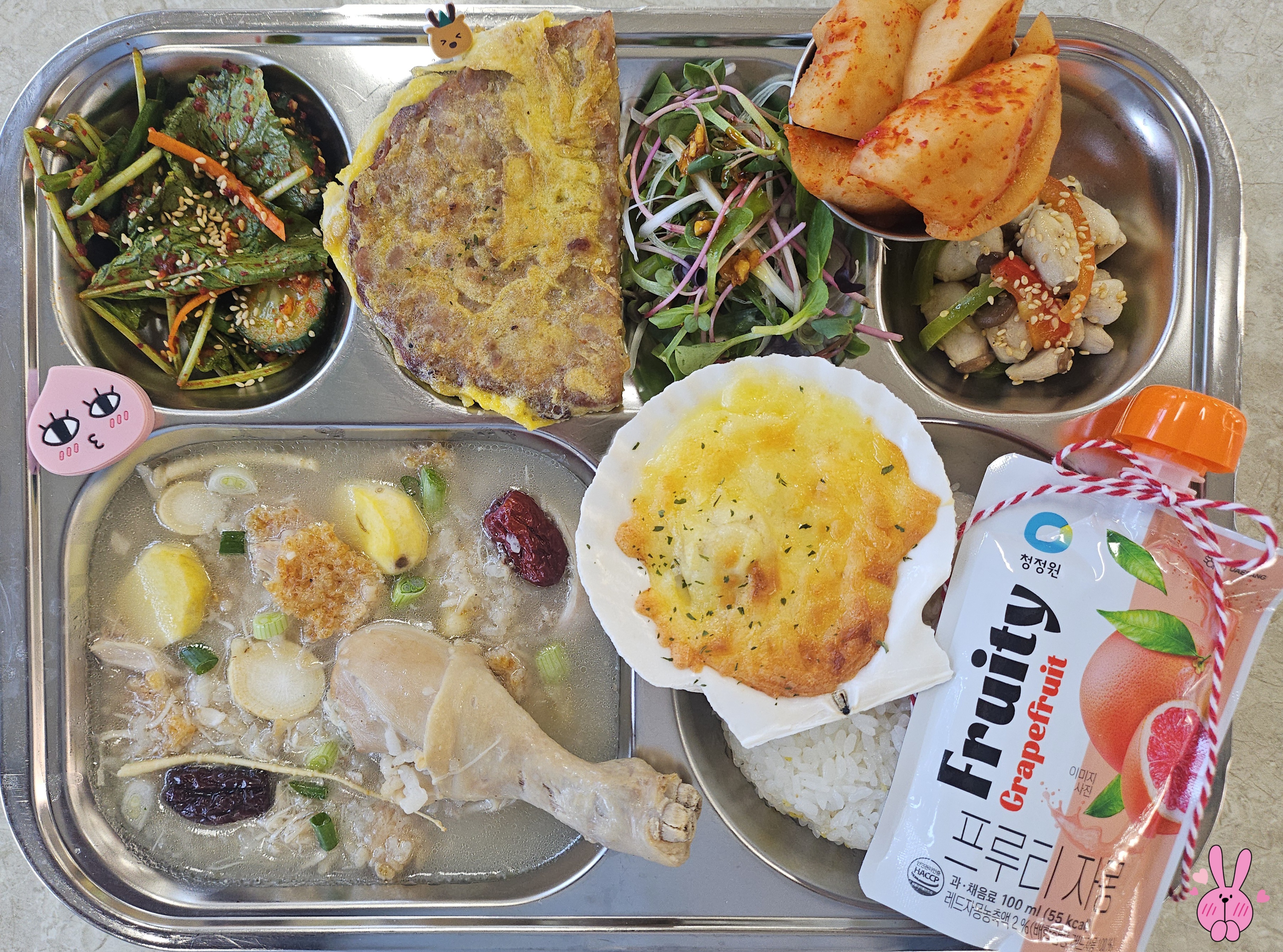 인기최고~치즈가리비!!!&프루티자몽주스